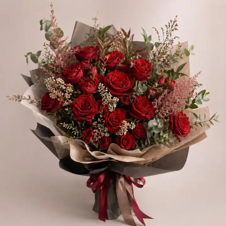 12 Signature Velvet Red Roses 1 12 red roses bouquet_
