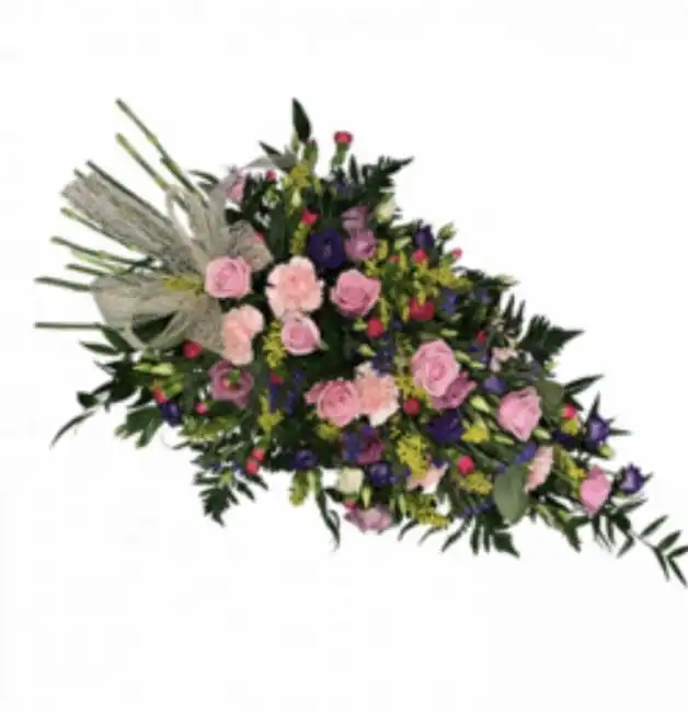 Eternal Grace Casket Spray 1 Modern Funeral sheaf Flowers