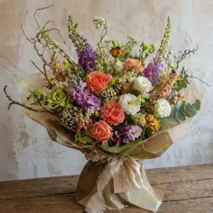 Wishlist 1 Rose and Snapdragon Bouquet - Signature