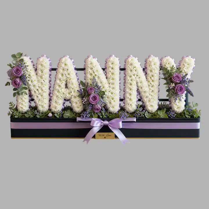 Ethereal Grace Nanny Floral Tribute 1 funeral flowers nanny