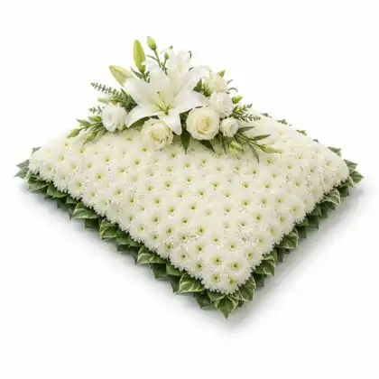 Pillow Funeral Flowers