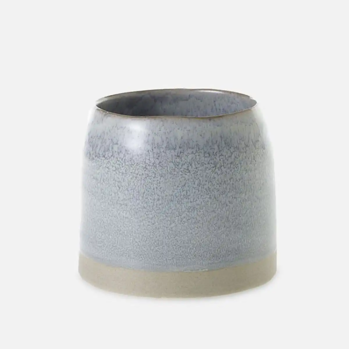 Modern Small Stoneware Planter Pot 1 Modern Small Stoneware Planter Pot