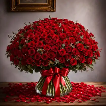 500 Red Roses Bouquet