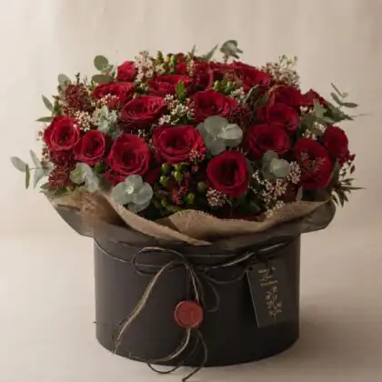 red rose dome