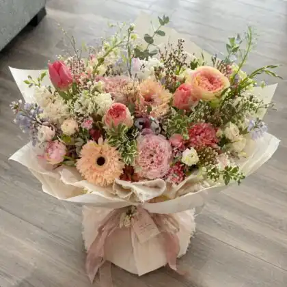 Gerbera & Chrysanthemum Mixed Bouquet
