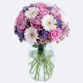 Luxury Carnations, Gerbera & Rose Bouquet