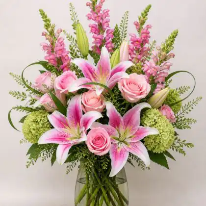 snapdragon rose bouquet