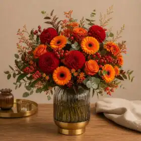 Autumn Leaves Hand Tied