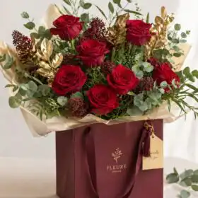 Christmas Fresh Flower Arrangements