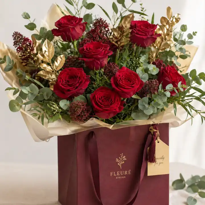 Christmas Fresh Flower Arrangements 1 Christmas fresh flower arrangements