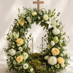 Gates of Heaven Floral Tribute