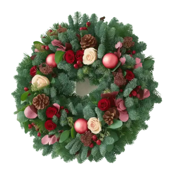 Christmas door wreath category